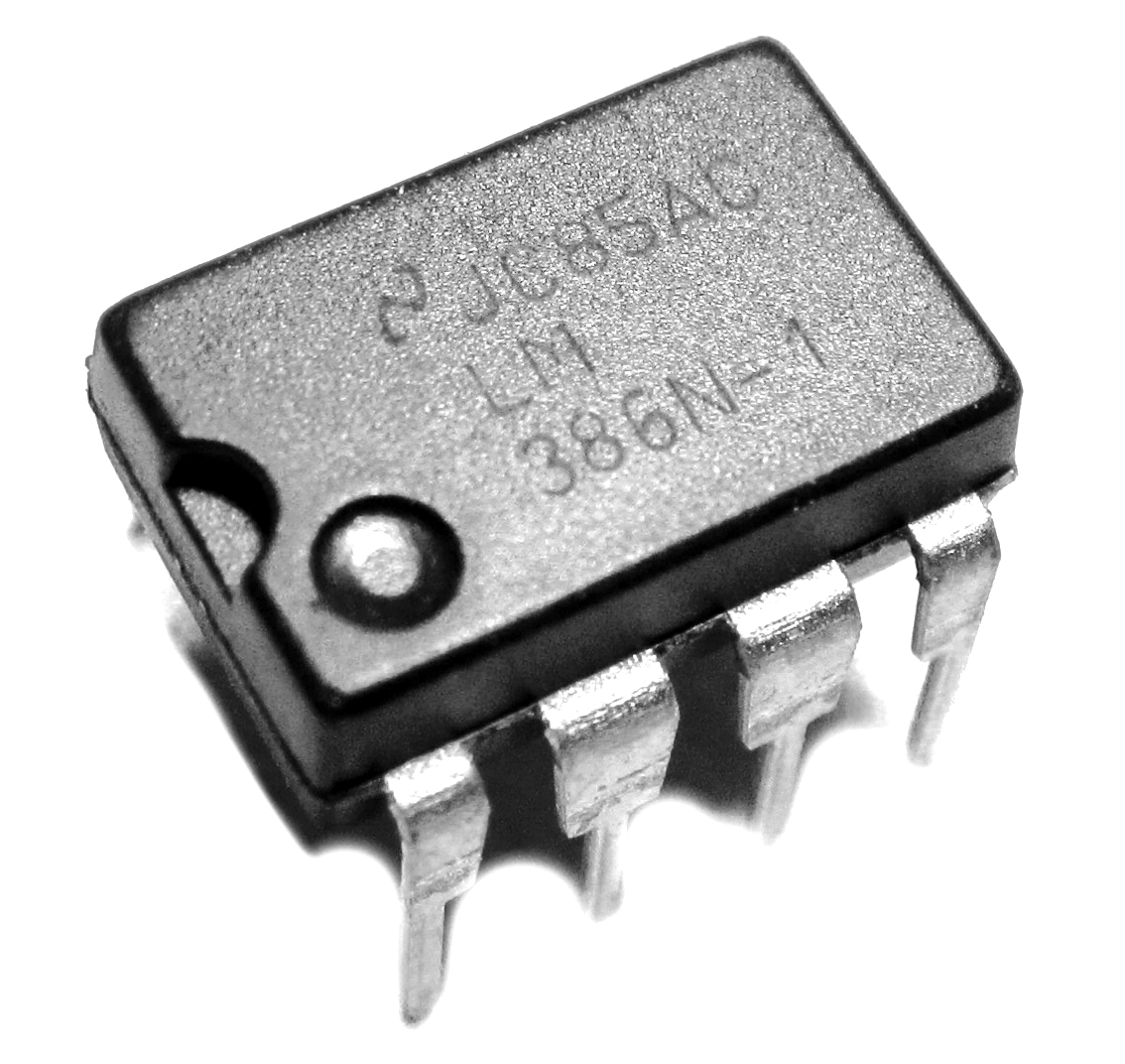 LM386N-1 audio amplifier