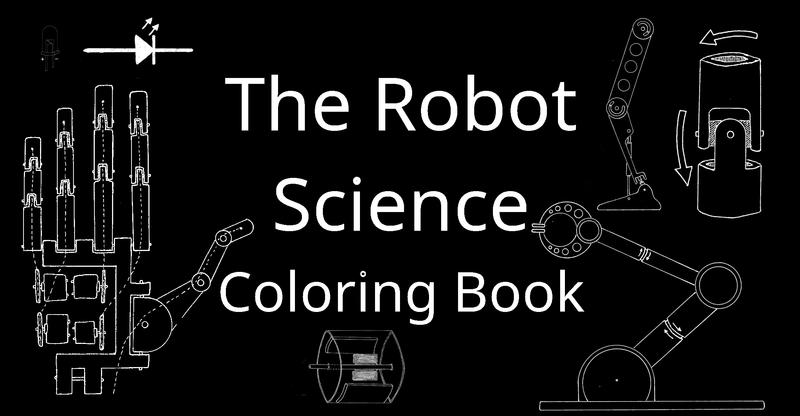 The Robot Science Coloring Book
